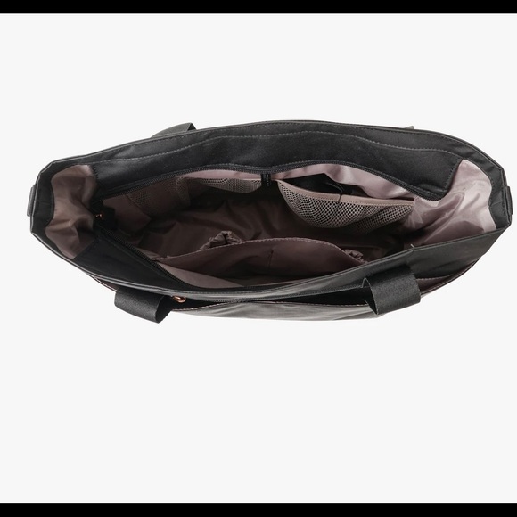 JUJUBE Diaper Bag Black NWOT & Jujube Deluxe Changing Pad With Pillow NWT - Picture 7 of 11